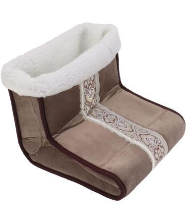 Fdit Soft Electric Foot Warmers - Noiseless Heated Foot Warmer EU Plug 110-240V with 4-Level Timing for Home Use - Buy Online on GoSupps.com