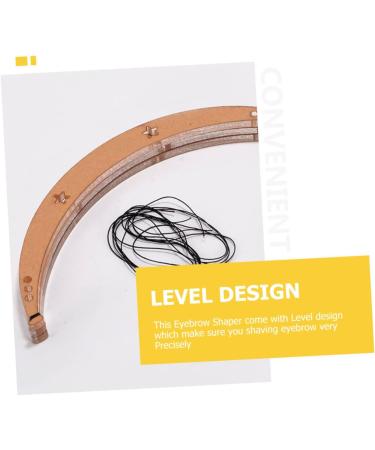 FOMIYES 3 sets Mapping Kit Horizontal Auxiliary Measure Shaper Line Eyebrow Shaping Shape Level Ruler - Buy Online on GoSupps.com