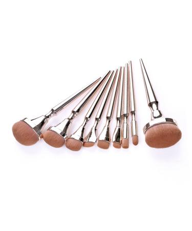 9st Makeup Women's Suit Makeup Brush Cosmetic Brush Professional Makeup Brush Powder Brush Makeup Brush For Women Adjusting Rubber Handle Main
