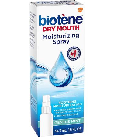 Biotene Moisturizing Mouth Spray 1.5 fl oz - Pack of 2 | Hydrating Oral Care Solution - Buy Online on GoSupps.com