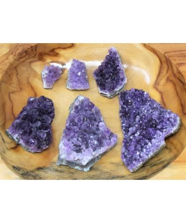 Home Decoration Amethyst Geode Crystal Quartz Uruguay Cluster Natural Specimen Stones Crystal Cluster (Color : 300g) - Buy Online on GoSupps.com