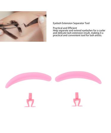 Buy Eyelash Separator for Lash Extensions - Reusable Silicone Tool for Professionals & Beginners - Washable Isolation Helper (Rose Red - Buy Online on GoSupps.com