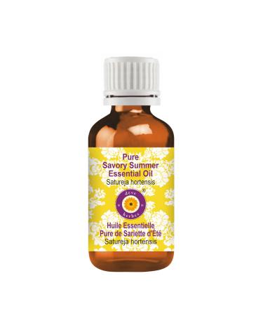 d ve herbes Savory Summer Essential Oil (Satureja hortensis) Pure | Non-Sticky | Non-Greasy | Lightweight | Men & Women | All Skin Types | Steam Distilled 15ml (0.5 oz) 0.5 Fl Oz (Pack of 1)