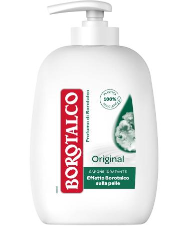  Borotalco 6 x Borotalco Moisturising Liquid Soap with Borotalco Scent Soft Leather Effect - 6 Bottles of 250ml Each - Buy Online on GoSupps.com