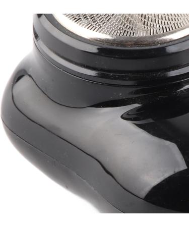 Mini Portable Electric Beard Trimmer Automatic Trimming Facial Use Hair Removal with Stainless Steel Mesh Suitable for Travel (Black) - Buy Online on GoSupps.com