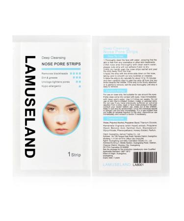 ICE LOVE Blackhead Removal Nose Strips - 30 Deep Cleansing Pore Strips for Blackhead Removal | International Shipping Available - Buy Online on GoSupps.com