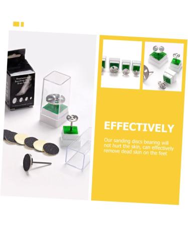 FRCOLOR Foot Bearings Universal Feet Pedicure Tools Nail Tool Bearing Part Sanding Disc Hollow Out - Buy Online on GoSupps.com