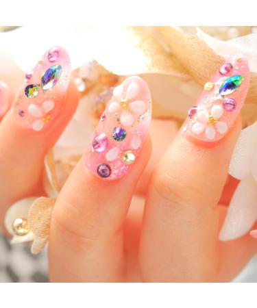 Burfy 4PCs Tooth Crystal Decorations - Colorful Tartar Gems for DIY Nail & Teeth Beauty | International Shipping - Buy Online on GoSupps.com