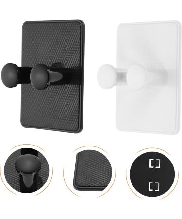 ABOOFAN 24 STK Wall-Mounted Shaver Holder & Razor Organizer - Seamless ABS Towel Hooks for Efficient Bathroom Storage - Buy Online on GoSupps.com