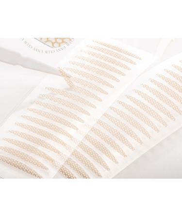 Eyelid Tape Stickers for Instant Eye Lift | Invisible Medical-Use Fiber | Perfect for Hooded & Droopy Eyelids | Y Fork Design - Bevelled Olive (90 pcs - Buy Online on GoSupps.com