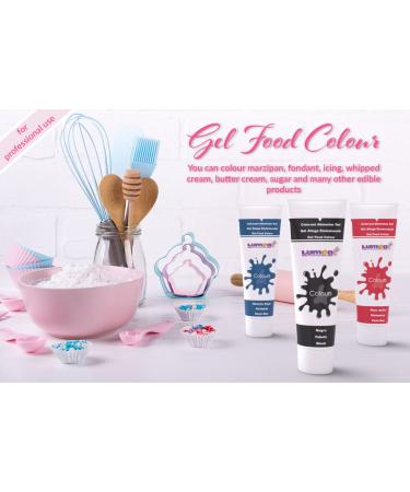 Dekozauber24 Food Coloring Gel - 30g Tube for Fondant Marzipan & Cake Decoration (Turquoise) | International Shipping - Buy Online on GoSupps.com