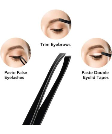 Jiamian 12-Part Eyebrow Trim Set Professional Eyebrow Care Tools with Scissors Tweezers & Brushes for Perfectly Shaped Eyebrows - International Shipping Available - Buy Online on GoSupps.com