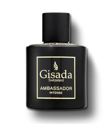Gisada Ambassador Intense Cologne for Men - Perfume for Men with Strong Masculine Scent & Classic Fragrance - Lasting Scent with Warm Citrusy Spicy Oriental Notes - Made in Switzerland 1.7 fl.oz. Lavender 1.7 Fl Oz (Pack of 1)