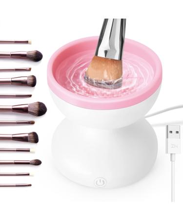FANSJY Makeup Brush Cleaner, Portable USB Makeup Brush Cleaner Machine, Electric Make Up Brush Cleaner for Makeup Brush, Makeup Sponge, Powder Puff, Birthday Day Gift for Her