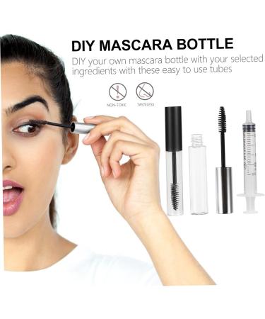 BELLIFFY 12pcs Mascara Tube Eyelash Cream Tube Empty Eyelash Tube Lash Kits Empty Eyeliner Tube Clear Plastic - Buy Online on GoSupps.com