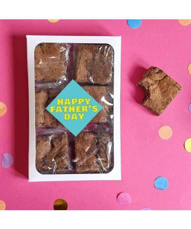 Personalised Father's Day Gooey Brownies Gift Box - Buy Online on GoSupps.com