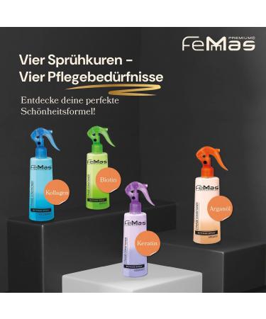 FemMas Biphase spray milk immediate care 320 ml Leavein care shine and suppleness milk proteins prevent hair loss - Buy Online on GoSupps.com
