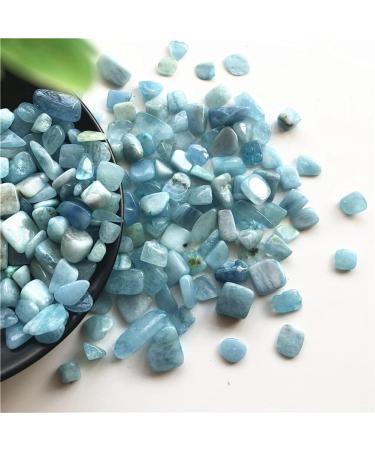 Stone Crafts Natural Aquamarine Quartz Crystal Stone Rock Chips Specimen Lucky Natural Quartz Crystals 50g Natural Luster - Buy Online on GoSupps.com