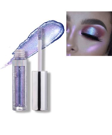 Allbesta Long Lasting Shiny Glitter Shimmer Liquid Eyeshadow Pen Waterproof Metallic Pigments Makeup (#109 Viridian)