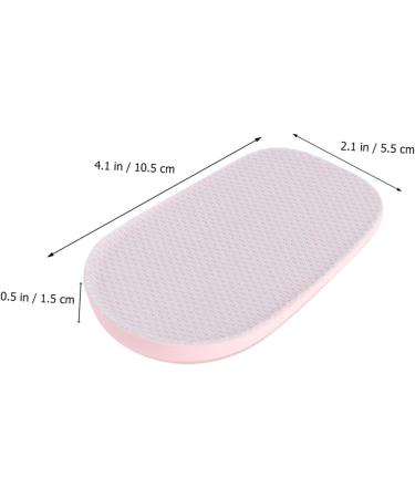 Buy NOLITOY 3 Pairs Heightening Insoles - Invisible Elevator Shoe Inserts for Men - Heel Cushion Pads for Height Increase - Comfortable Pink PU Shoe Support - Buy Online on GoSupps.com