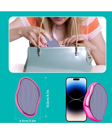 Nano Crystal Hair Removal Magic Eraser for Men and Women - Gentle Exfoliation for Arms, Back & Legs - Includes Aloe Vera Gel and Cleaning Brush - Buy Online on GoSupps.com