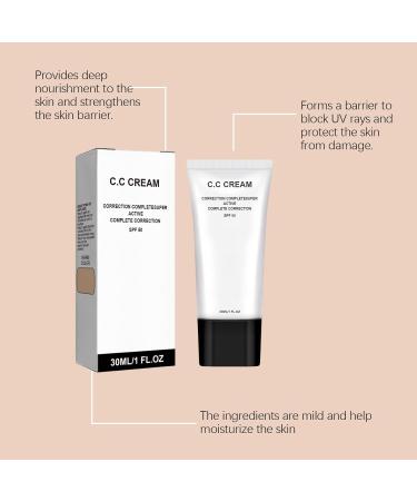  CongRong Set of 12 CC creams for mature skin - Balancing CC cream for light to medium skin tones - Moisturizing and anti-aging - Natural complexion - Brightening and silky - Radiant and breathable - Buy Online on GoSupps.com