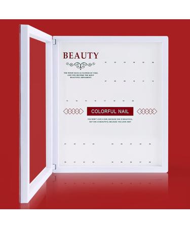 Nail Polish Display Book Nail Color Chart Plastic for Home for Nail Salon - Buy Online on GoSupps.com