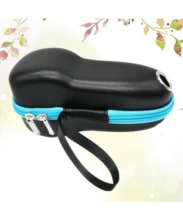 Frcolor Electric Shaver Travel Bag - Fabric Razor Case - Portable Storage Organizer - Digital Blue 18x8cm - Buy Online on GoSupps.com