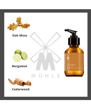 M HLE Stubble Balm - Vegan Beard Care for Short Hairs | 100ml Daily Beard Balm - Buy Online on GoSupps.com