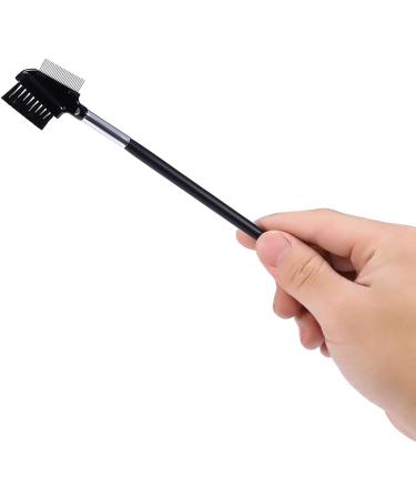 Qukaim Eyebrow Brush Stainless Steel Eyebrow Eyelash Comb Brush for Cosmetic Makeup Extension Tools - Buy Online on GoSupps.com