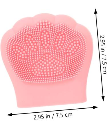 FOMIYES 28 Pcs Rabbit Ears Facial Brush Facial Cleansing Brush Handheld Massagers Hand Held Massager Portable Massager Face Cleaning Brush Silica Gel Miss Household Massage Brush Light Pinkx7pcs 7.5x7.5cmx7pcs - Buy Online on GoSupps.com