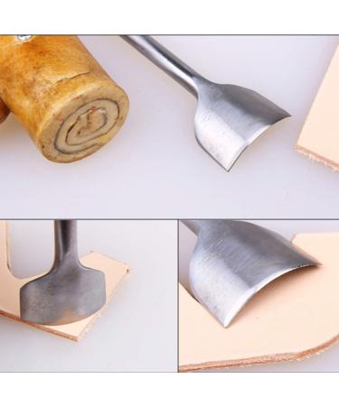 Baitaihem 7 Pcs Leather Craft Half-Round Cutter Punch Set - 7 Sizes (10mm-40mm) for Wallets, Belts, Bags - Buy Online on GoSupps.com