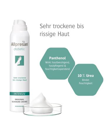 Allpresan Diabetic Intensive Foam Cream 200 ml - Hydrate & Protect Your Skin | International Shipping Available - Buy Online on GoSupps.com