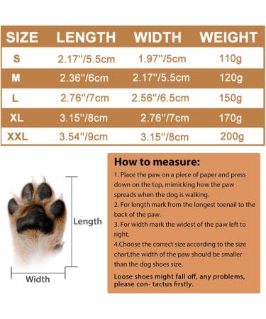 Reestboo Paw Protection Dog Boots - 4 Pack Reflective Outdoor Shoes for Large Dogs - XL Brown Snowshoes with Velcro Fasteners - Buy Online on GoSupps.com