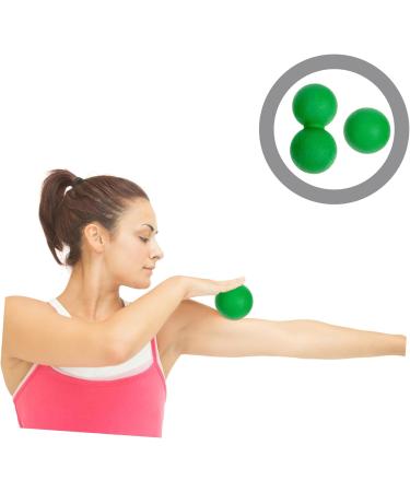 Healeeved Fascia Ball Massage Set - 3 Planar Fasciitis & Muscle Relaxation Massage Balls for Foot Shoulder & Neck | TPE Roller Device for Improved Wellness - Buy Online on GoSupps.com