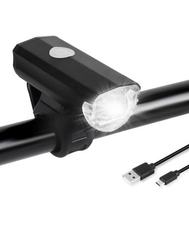 Bicycle light bicycle light at the front bicycle lights usb charging StVZO approval bicycle lighting bicycle lamp 2 light modes IPX4 waterproof front light for children and adults