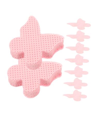 Beavorty 200 Sheets Nail Pads Nail Wipes Polish Remover Pads Dip Polish Remover Paint Remover Wipes Makeup Wipes Remover Snail Polish Removers Makeup Wipes Travel Size Gel Nail Remover