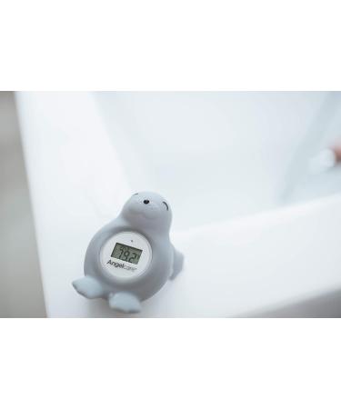 Angelcare Happy Seal Grey Baby Bath & Room Thermometer - Buy Online on GoSupps.com