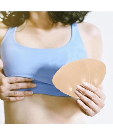 WRITWAA 2pcs Silicone Breast Patch Reusable Adhesive Soft and Comfortable for Women Chest Pads Invisible Chest Pads - Buy Online on GoSupps.com