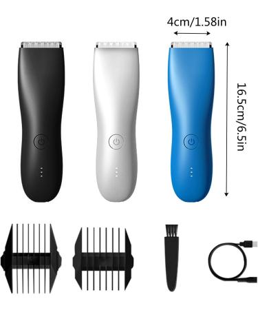 Electric Hair Removal Device Gentle Face Epilator for Men Women Rechargeable Trimmer Epilator Smooth Bikinis Trimmer Black - Buy Online on GoSupps.com