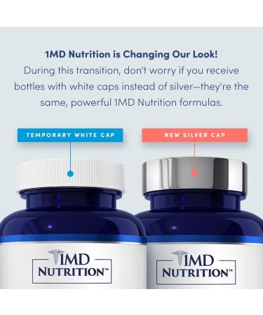 1MD MagMD Plus - Magnesium, Zinc, D3 Supplement | Heart Health & Bone Strength - 120 Ct - Buy Online on GoSupps.com