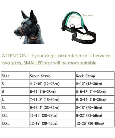 ILEPARK Adjustable Nylon Dog Muzzle - Stop Biting Barking & Chewing - Size S Green | International Shipping - Buy Online on GoSupps.com