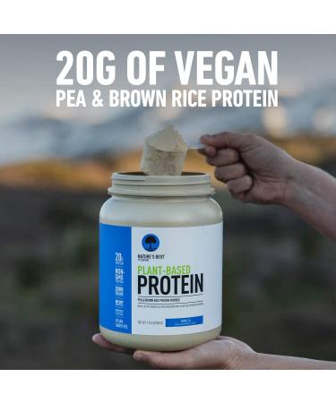 Isopure Vegan Protein Powder with Monk Fruit Sweetener - Organic Plant-Based Post Workout Recovery, Sugar-Free, Dairy-Free Pea Protein with Amino Acids - Chocolate Flavor, 22 Servings, 1.37 lb - Buy Online on GoSupps.com