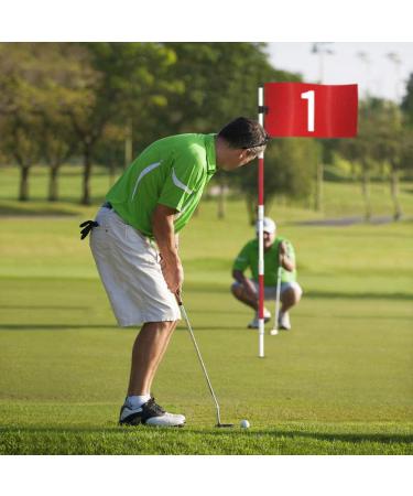 THIODOON 6ft Golf Flagstick with Detachable Cup - Anti-Rust Glass Fiber Design - Buy Online on GoSupps.com