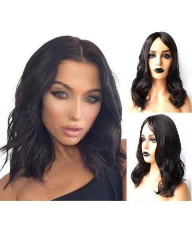 Saupa Wig Wig Real hair short for women curly human hair wigs for women wig real hair lure women wigs real hair bob natural black