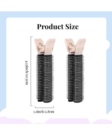 YEJAHY 2PCS Volumizing Hair Clips - Natural Fluffy Hair Volume Clip for Women (Black) - Instant Root Lift Clips - Buy Online on GoSupps.com