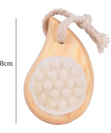 Schneespitze Cleansing Brush Exfoliating Microfibre Face Cleansing Brush for All Skin Types - Buy Online on GoSupps.com