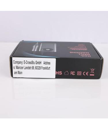AISEELY Electric Nail Drill: 35000RPM Professional Manicure Set with 6 Sanding Bits - Portable & Rechargeable Grey - Buy Online on GoSupps.com