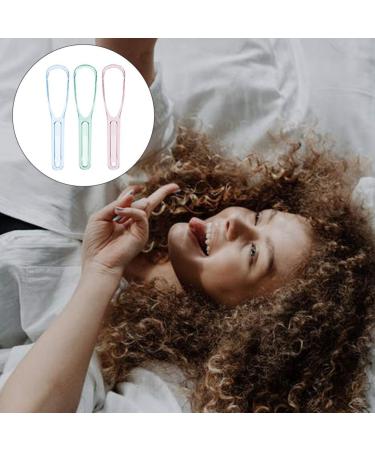 3-Pack Tongue Scrapers for Bad Breath - Effective Tongue Cleaning Tools for Fresh Breath - Buy Online on GoSupps.com