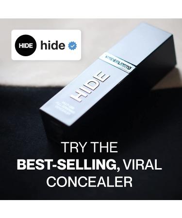 HIDE Liquid Multi-Use Concealer | Full Coverage Makeup for Acne & Dark Circles - Oil Free | Shade Finder for Perfect Match | All Skin Types | Champagne Shade - Buy Online on GoSupps.com